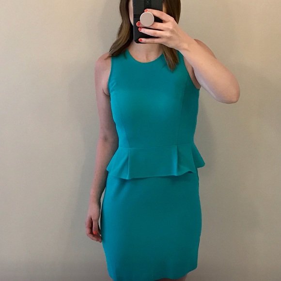 LOFT Dresses & Skirts - LOFT Sleeveless Peplum Sheath Dress